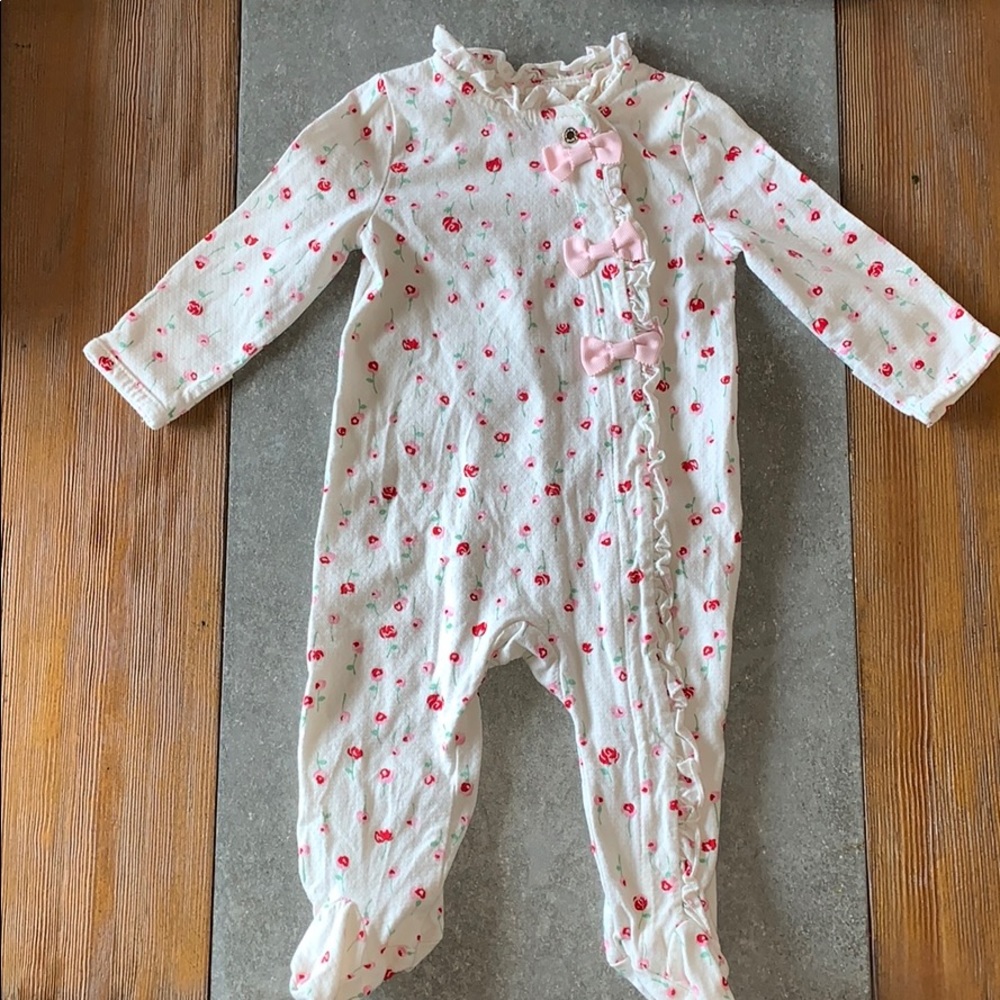 Kate Spade Rose PJ Sleep Onesie